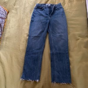 Reformation Stevie ultra high waist jeans